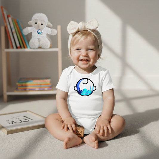 Moonlit Crescent Mosque (Blue Mosque Skyline)